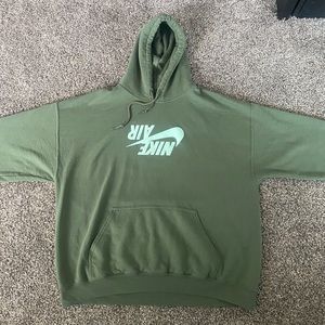 cactus jack hoodie olive green XL